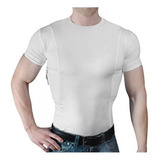 Camiseta De Transporte Oculto Com Roupas Táticas, Coldre De