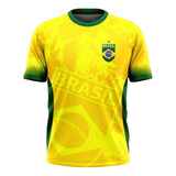 Camiseta Do Brasil Patriota Seleção Brasileira