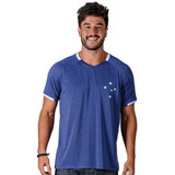 Camiseta Do Cruzeiro Vision Azul