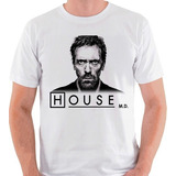 Camiseta Dr. House Md Doutor Série Camisa Blusa
