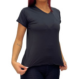 Camiseta Dry Fit Poliamida Feminina Academia Tech T-shirt