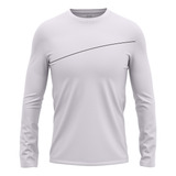 Camiseta Dryfit Masculina Manga Longa Academia Promoção Nf 