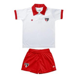 Camiseta E Shorts Oficial São Paulo