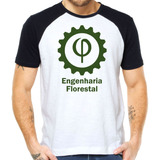 Camiseta Engenharia Florestal Curso Faculdade Formatura