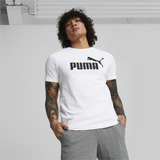 Camiseta Essentials Ess Logo Puma Camiseta
