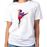 Camiseta Estampa Esporte Muay Thai Feminino 78