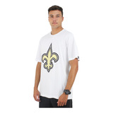 Camiseta Extra Grande New Era New Orleans Saints Nfl White