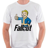 Camiseta Fallout Jogo Game Logo Boy