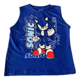 Camiseta Fantasia Infantil Sonic Várias Cores