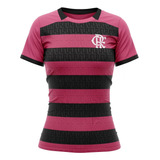 Camiseta Feminina Braziline Flamengo Insitute Outubro
