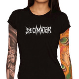 Camiseta Feminina Decimator - 100% Algodão