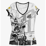 Camiseta Feminina Do Santos - Sereias