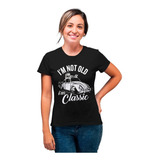Camiseta Feminina Fusca Clássico Baby Look Carro Antigo