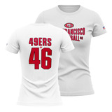Camiseta Feminina Nfl San Francisco 49ers Classic Branca