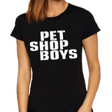 Camiseta Feminina Pet Shop Boys -