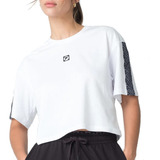 Camiseta Fila Letter Tape Ii Feminina
