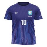Camiseta Filtro Uv Infantil Argentina Copa Torcedor Away