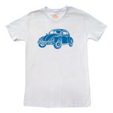 Camiseta Fusca Azul Carro Antigo Da
