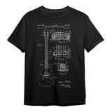 Camiseta Guitarra Guitarrista Gibson Les Paul