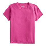 Camiseta Hollister Must Have Feminina Pink
