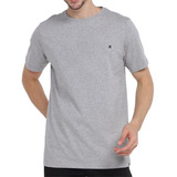 Camiseta Hurley Mini Icon Oversize Masculina Cinza Mescla