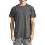 Camiseta Hurley Mini Icon Sm24 Oversize Preto Mescla