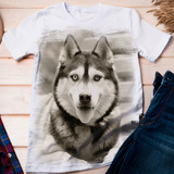 Camiseta Husky Siberiano 1 - Dicelli