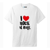 Camiseta I Love Rock In Roll