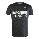 Camiseta Imposible Is Nothing Grey Camisa Fight Treino Venum