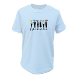 Camiseta Infantil - Friends Guarda Chuva