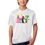 Camiseta Infantil - Super Mario World