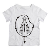 Camiseta Infantil Bco Nossa Senhora Aparecida Terco