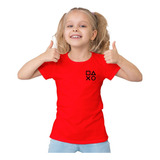 Camiseta Infantil Botões Gamer Jogo 100% Algodão Play Kids