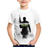 Camiseta Infantil Call Of Duty Modern