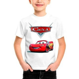 Camiseta Infantil Carros Relâmpago Mcqueen Mod. #001 Oferta!