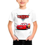 Camiseta Infantil Carros Relâmpago Mcqueen Mod. #001 Oferta!