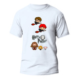Camiseta Infantil Do Harry Potter 6 Ao 16 100% Algodão