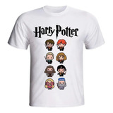 Camiseta Infantil E Adulto Harry Potter