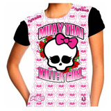 Camiseta Infantil Fem. Muay Thai Killer