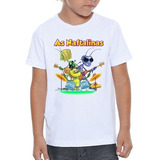 Camiseta Infantil Galinha Pintadinha Galo Carijó Naftalinas