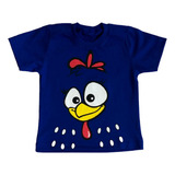 Camiseta Infantil Galinha Pintadinha 