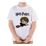 Camiseta Infantil Harry Potter Desenho Camisa