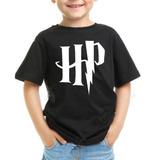 Camiseta Infantil Harry Potter Logo
