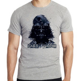 Camiseta Infantil Kids Darth Vader Star Wars Vilão Guerra To