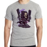 Camiseta Infantil Kids Reaper Overwatch Jogo