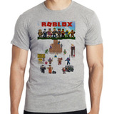 Camiseta Infantil Kids Roblox Personagens Game