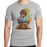Camiseta Infantil Kids Star Wars Luke