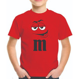 Camiseta Infantil M&m