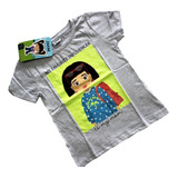Camiseta Infantil Menina Blusa Manga Verão