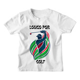 Camiseta Infantil Menino Golf Esporte Tacada